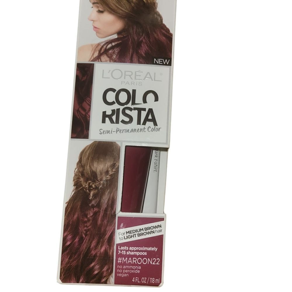 Colorista Semi-Permanent Hair Color - Maroon